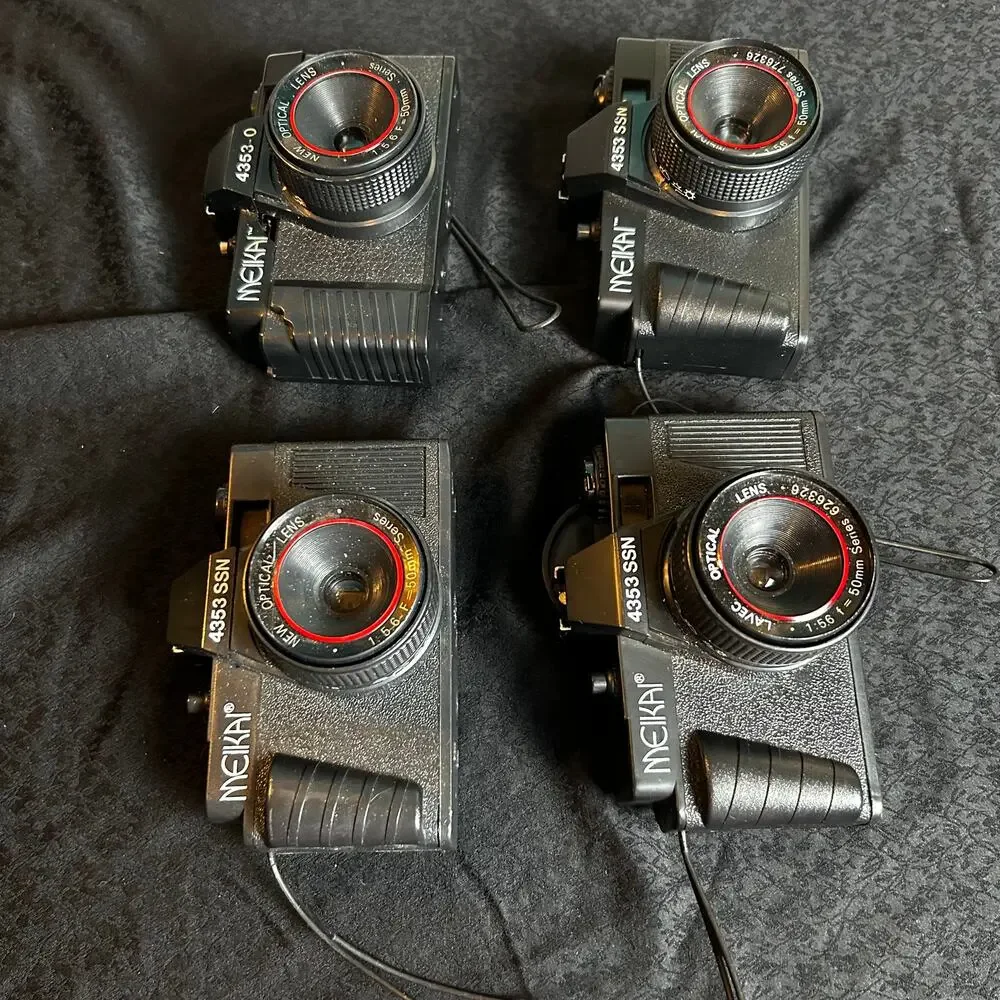 MEIKAI Lot Of 4 Cameras 3 X 4353 SSN & 1 X 4353-0 Not Tested